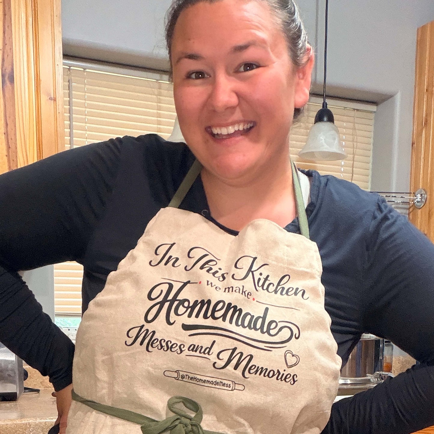 Christmas in July — Apron | In This Kitchen we make Memories and Homemade Messes