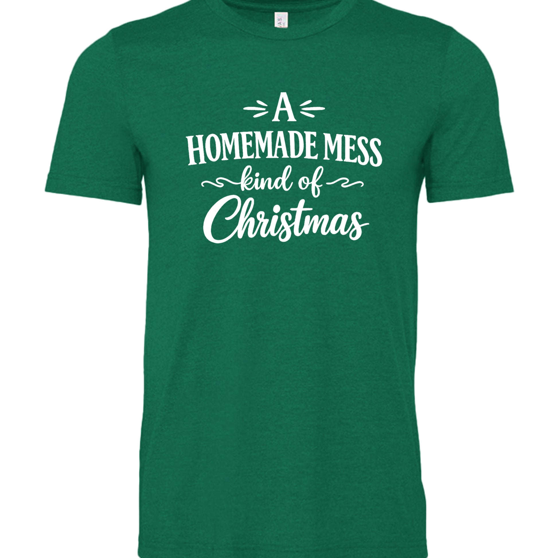Heather Grass Green - 3001CVC - FRONT