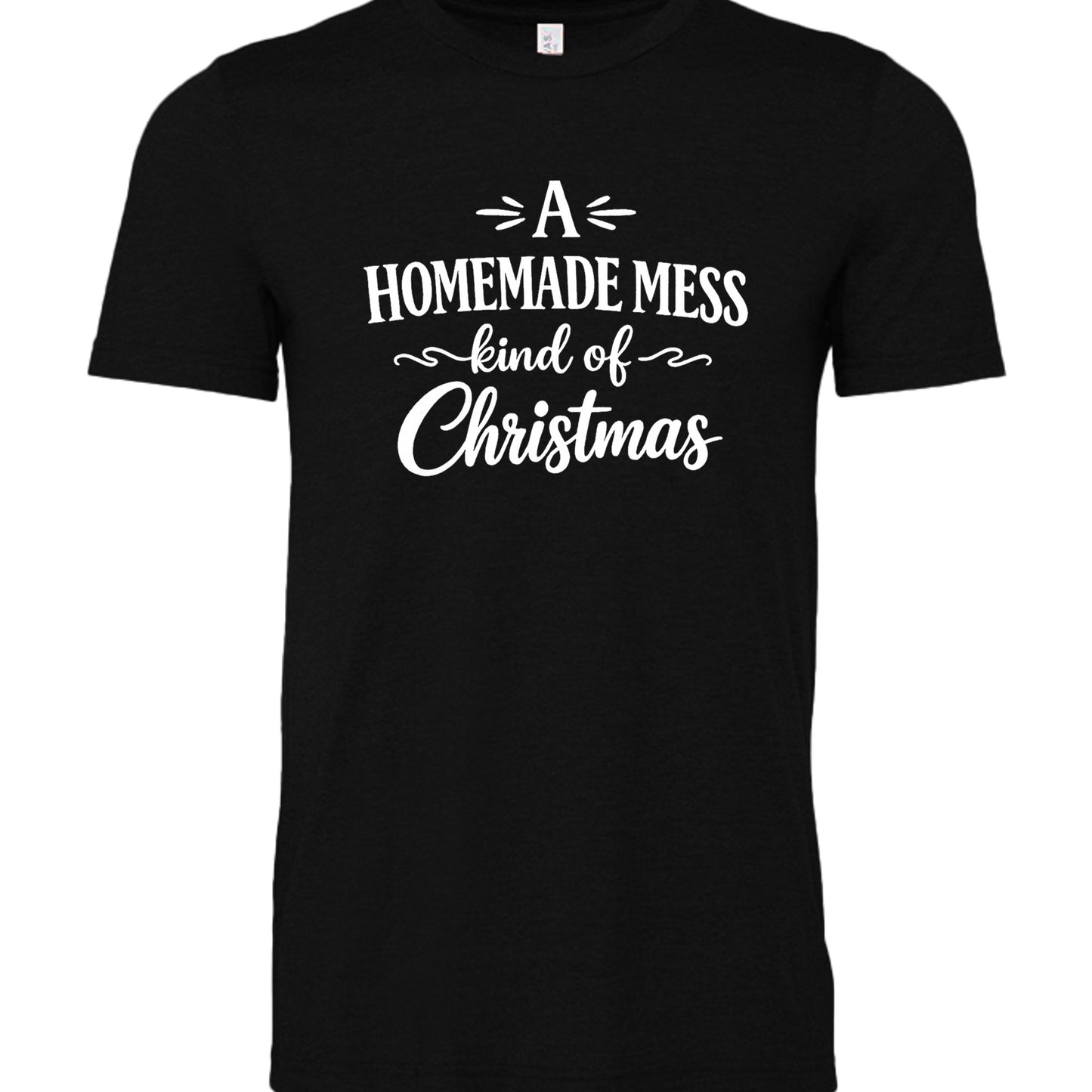 BLACK HEATHER - 3001CVC - FRONT
