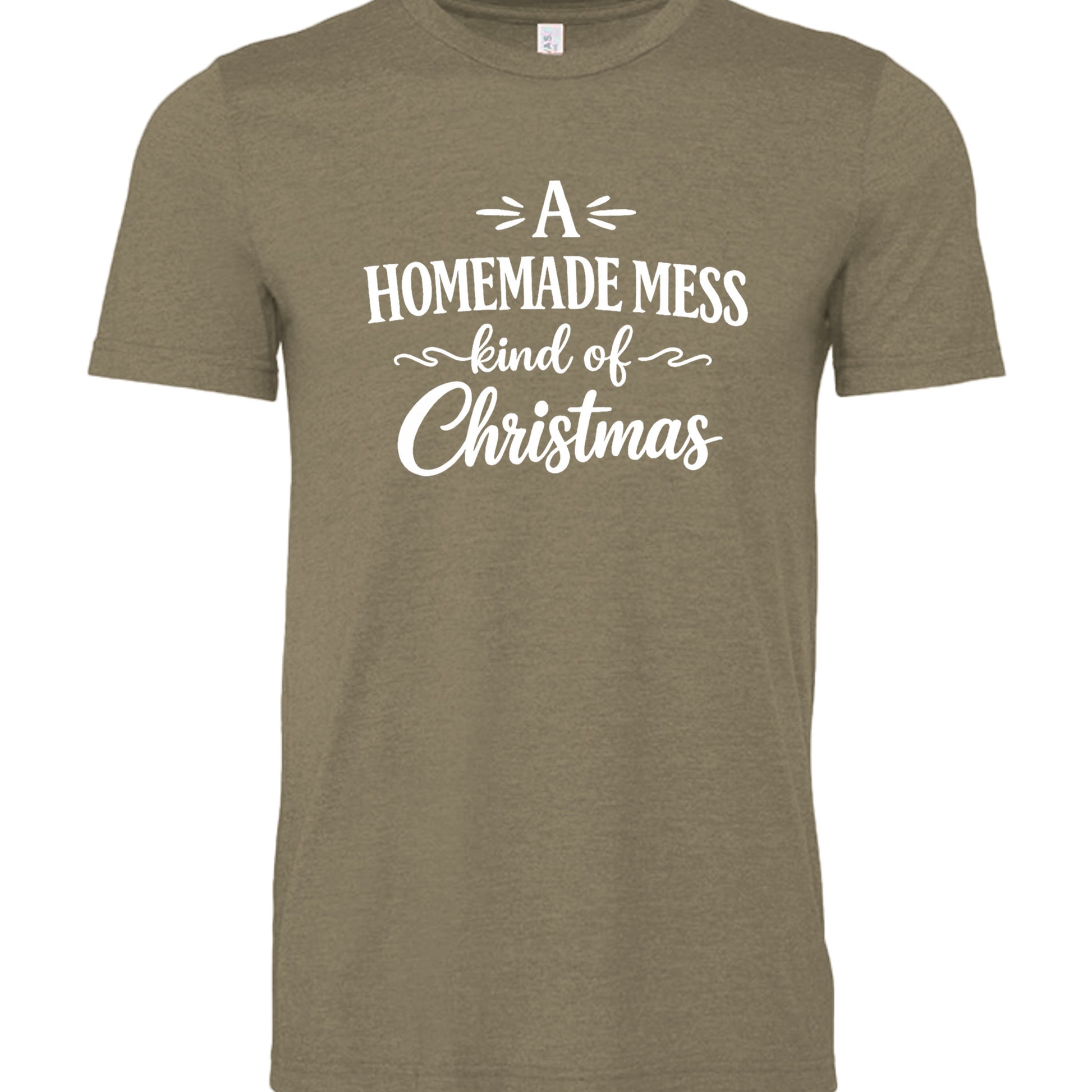 HEATHER OLIVE - 3001CVC - FRONT