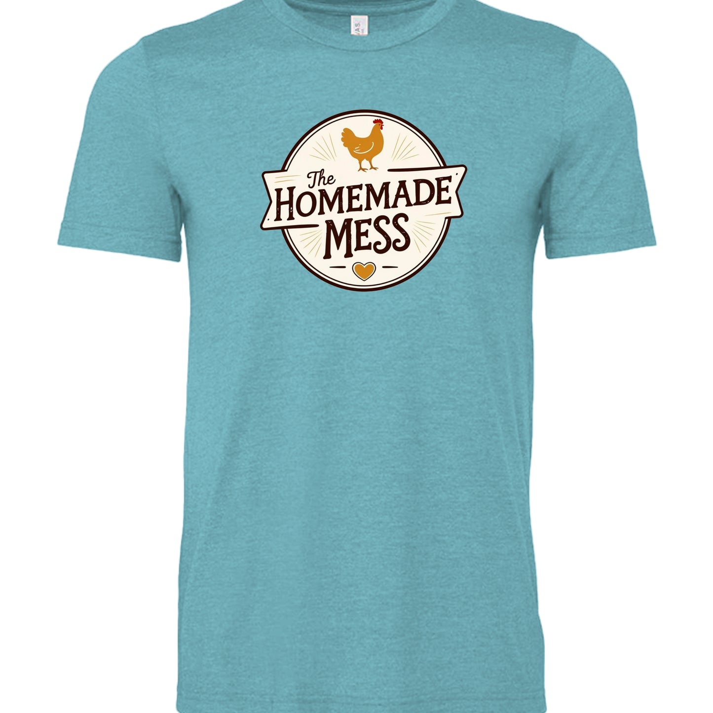 HEATHER AQUA - 3001CVC - FRONT