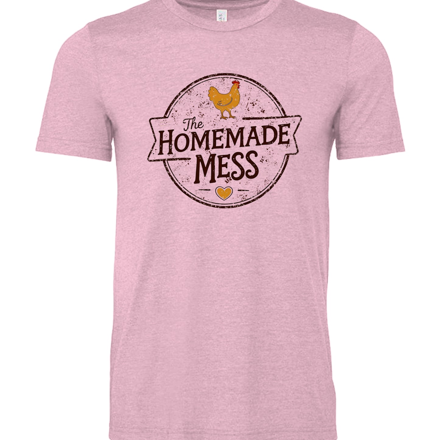 Heather Pink Gravel - 3001CVC - FRONT